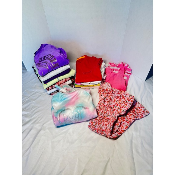 The Children's Place Other - Girls Clothes Bundle Lot Size 7 mixed brands Place Tank Top Sweatshirt 16 piece